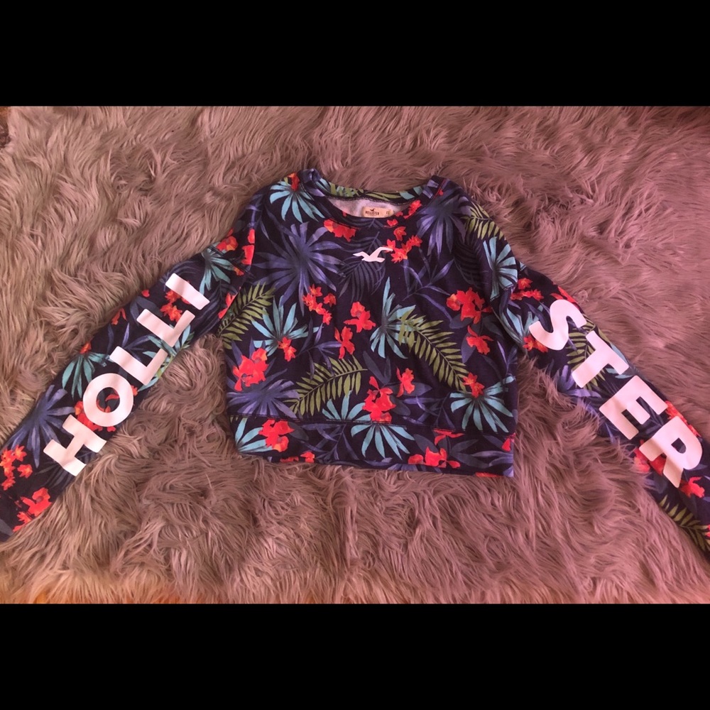 Hollister Cropped Sweatshirt